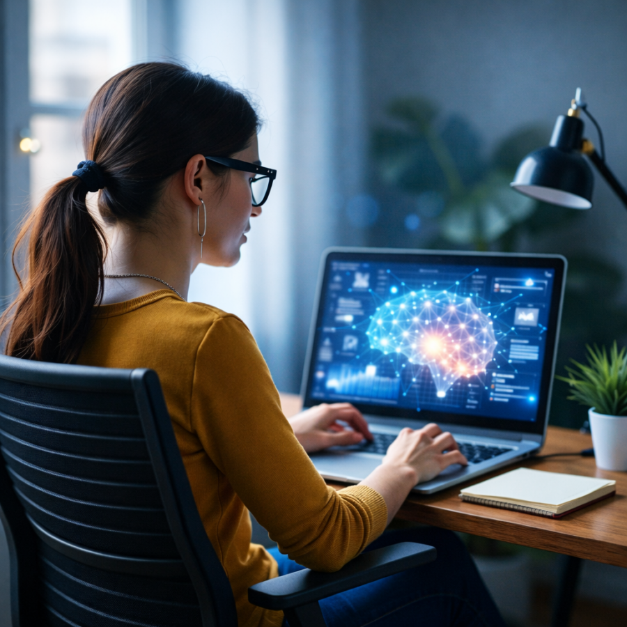 Creación de Cursos en Línea con un Modelo Orientado al Cerebro en la Era de la Inteligencia Artificial