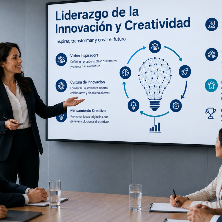 Certificación Profesional de Especialización en Liderazgo de la Innovación y Creatividad