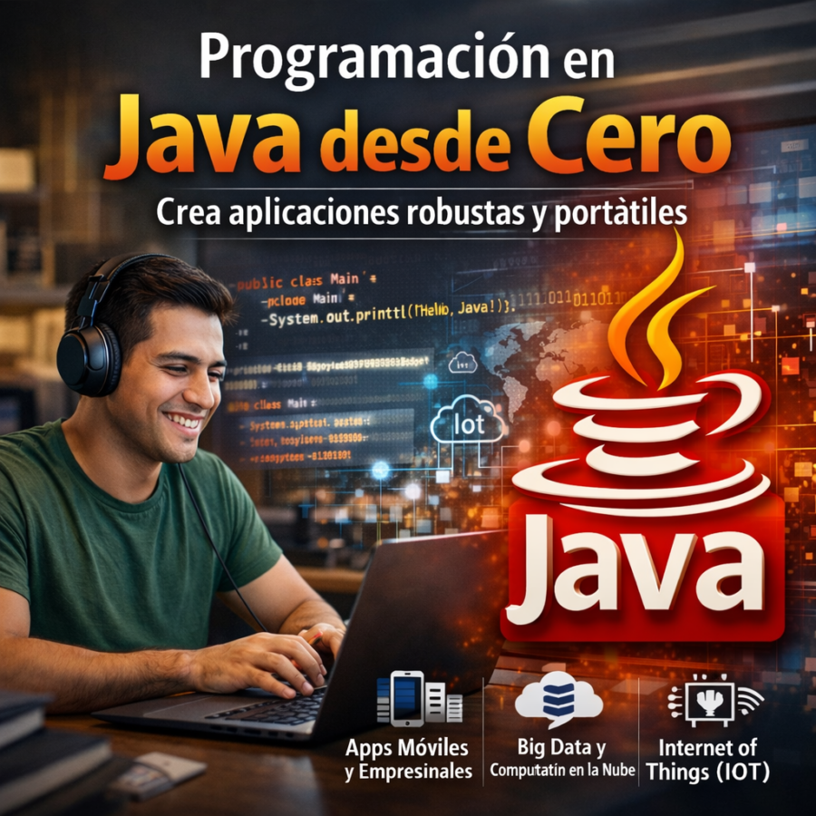 Programación en Java desde cero: Crea Aplicaciones Robusta y Portátiles